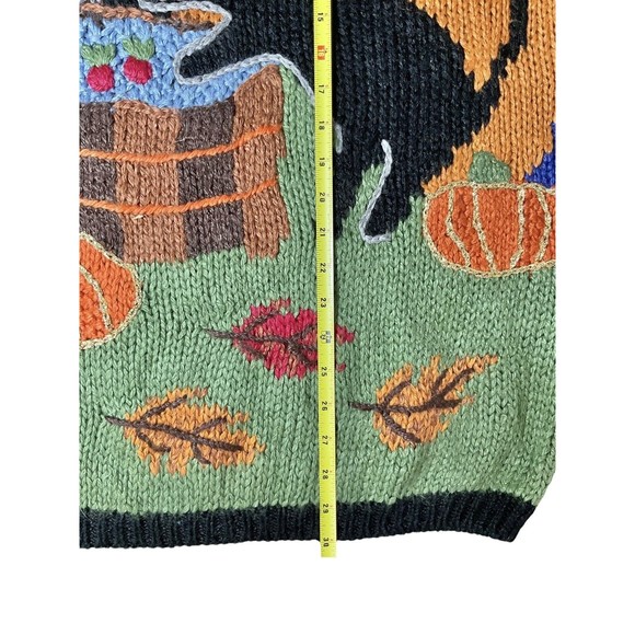 Womens Halloween Sweater 22W/42/2XL NEW’95 Handknit A Little Extra Spice Pullovr - Picture 11 of 14